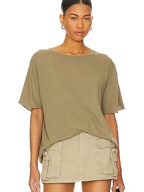 We The Free Olive Nina Tee - Olive Stone